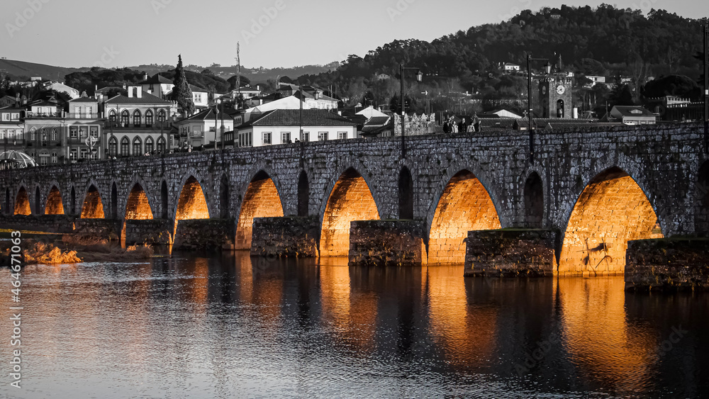 Fototapeta premium Bridge over the river