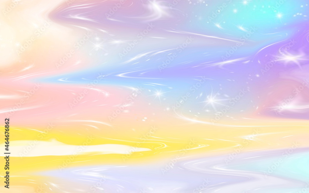 Fantasy Unicorn Background Digital Paper Fantasy Unicorn Background Digital Paper
