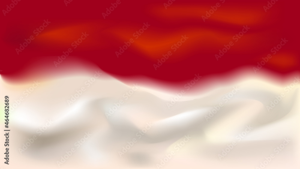 Indonesian flag background for the commemoration of independence, the magic of Pancasila, the Indonesian event, Indonesia won, Indonesia won