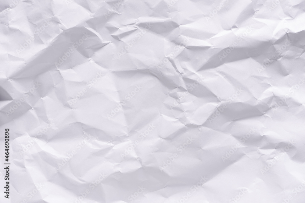 White crumpled paper texture background. White crumpled paper texture background.