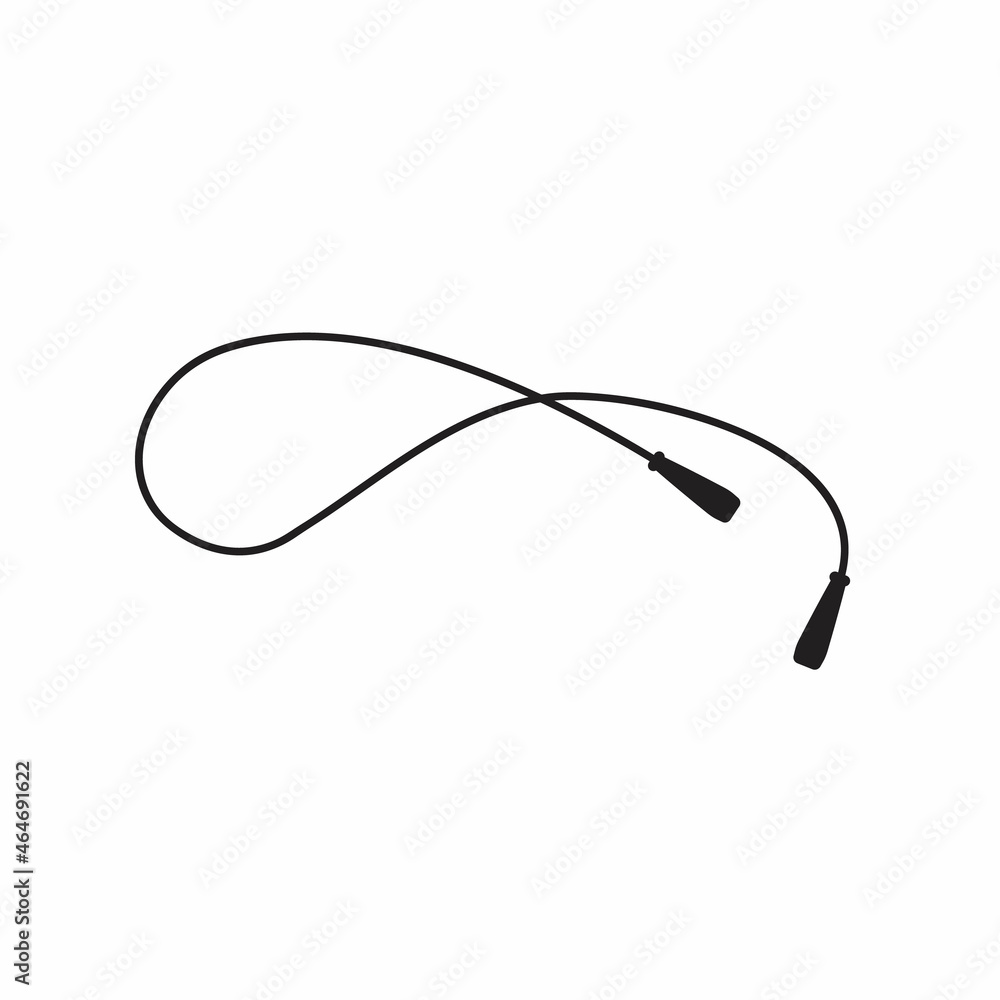 jumping rope icon - fitness and sports jumping rope icon - fitness and sports