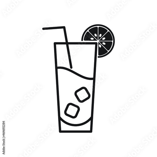 Pictograph of Collins Glass for template logo, icon