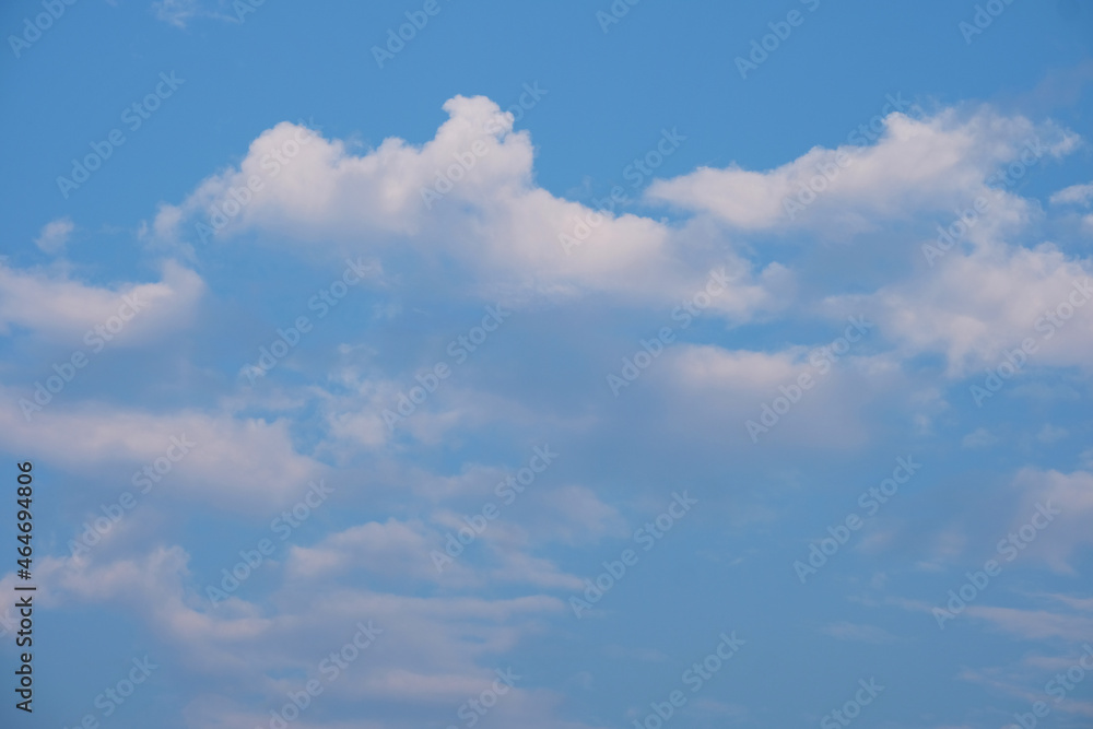 blue sky with clouds