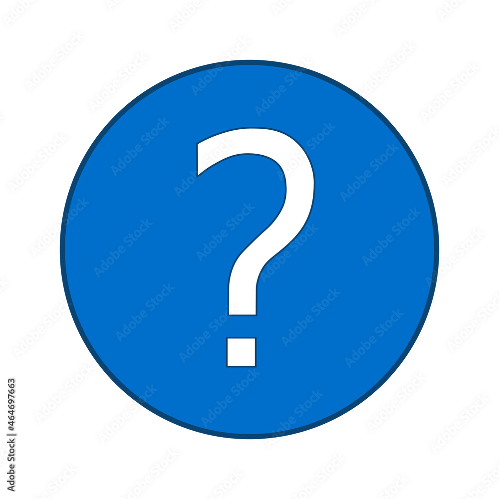 Help icon or support search icon isolated on white background Help icon or support search icon isolated on white background