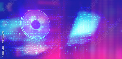 Glowing element of music album, digital music, space disk, fluid circle vector illustration