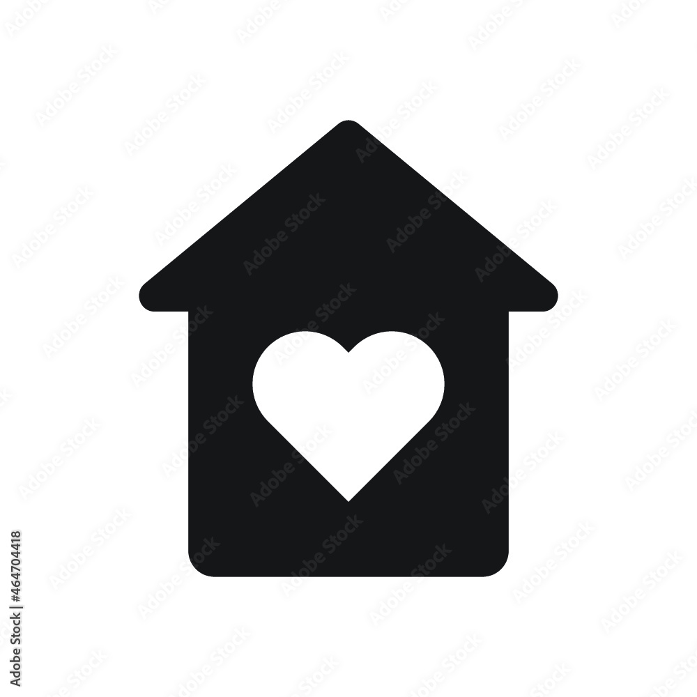 Stay At Home Icon Illustration Stay At Home Icon Illustration