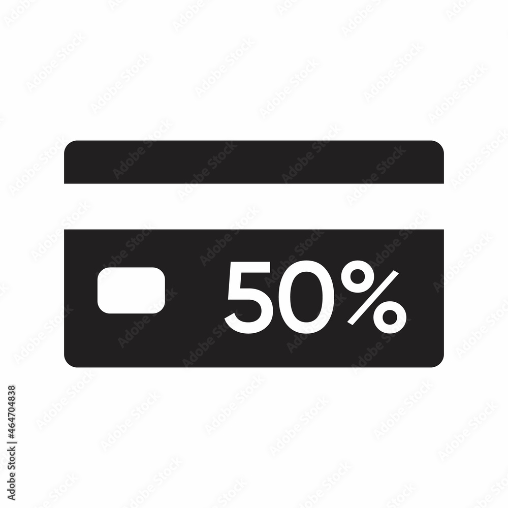 Discount Icon flat design style Discount Icon flat design style