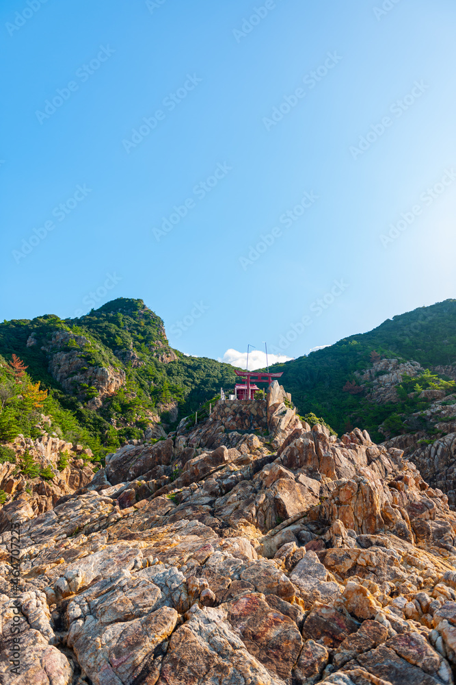 臼碆岬と竜宮神社