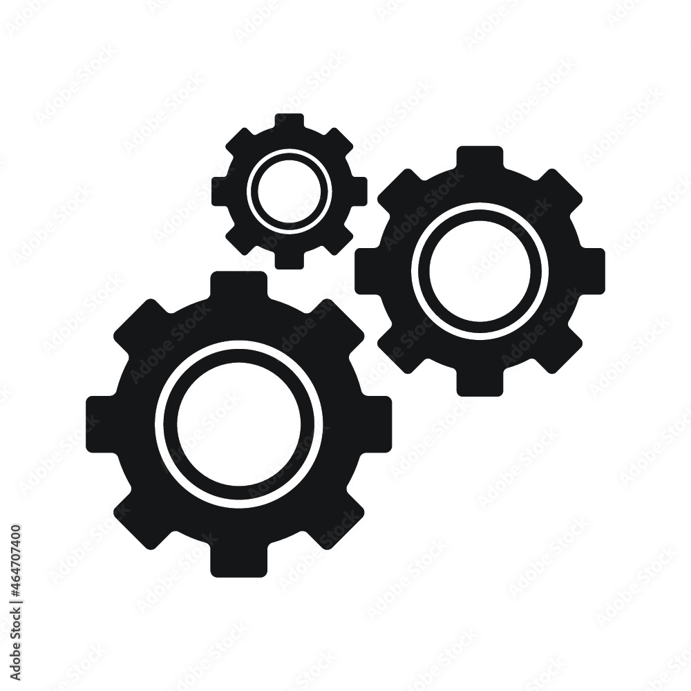 gear mechanism icon