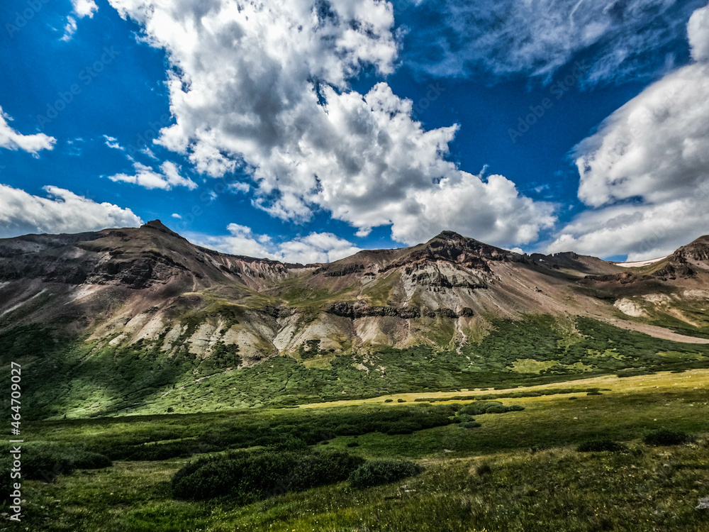 Fototapeta premium Stunning sceneries along the San Juan Mountains on the 485 mile Colorado Trail, Colorado