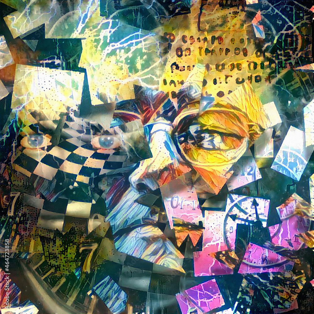 Fototapeta premium shards of imagination