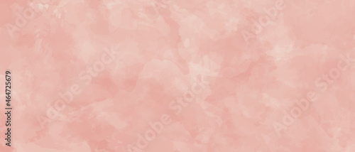 Vector watercolor texture. Hand drawn pink abstract vector illustration for background, cover, interior decor and other users. Template for design. Empty blank.