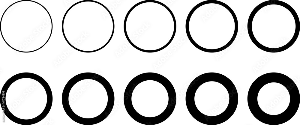 Round decorative circle collection. decorative circular frames. round scalloped frames. circle borders design Round decorative circle collection. decorative circular frames. round scalloped frames. circle borders design