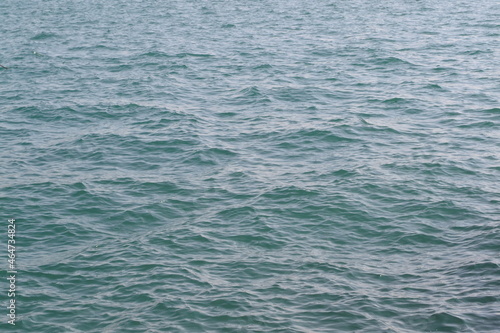 Water in the sea, waves