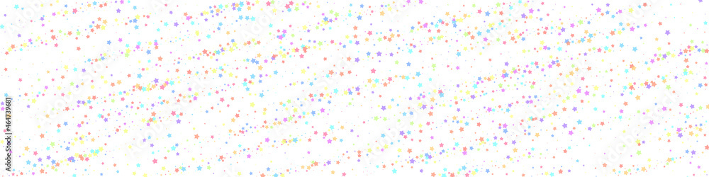 Festive lovely confetti. Celebration stars. Colorf