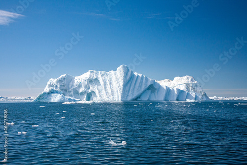 Icebergs in Disko Bay, Greenland
