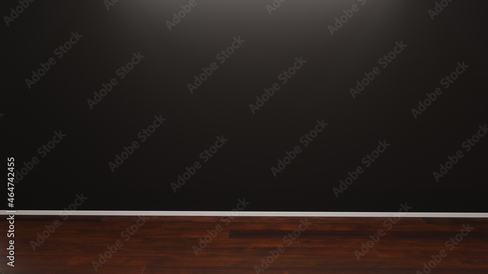 Empty interior room background with wooden floor Empty interior room background with wooden floor