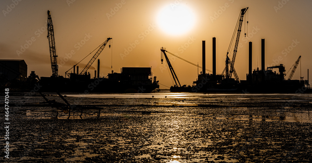 Obraz premium Shipwreck graveyard