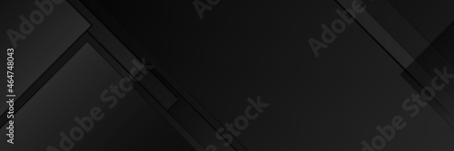 Wallpaper Mural Black vector abstract graphic design banner pattern background template. Torontodigital.ca