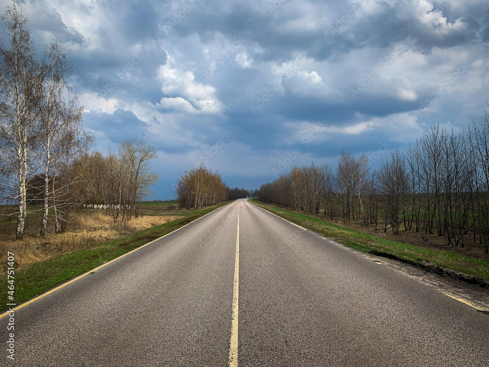 road in the forest