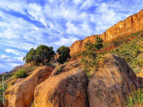 Cliffside in Castle Valley, Utah