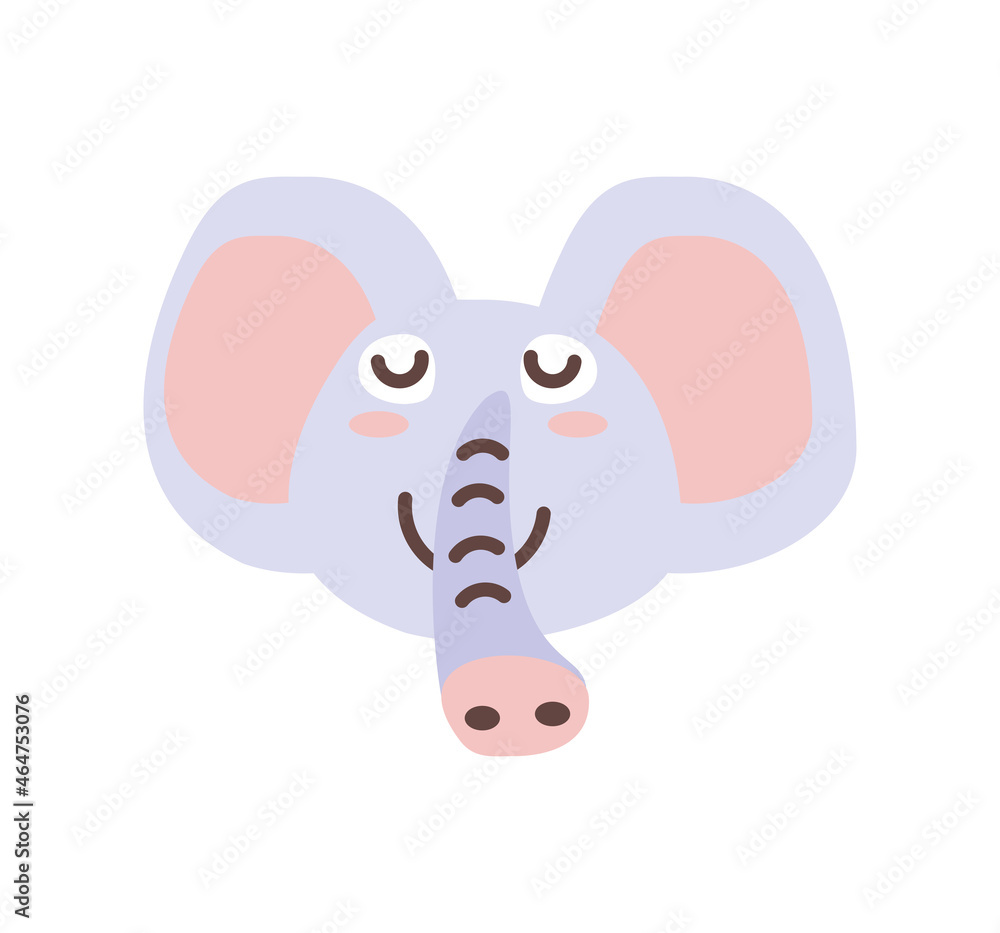 cute elephant face