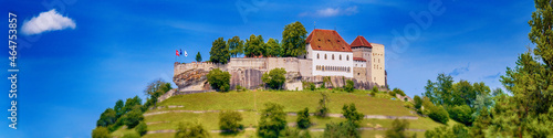 Schloss Lenzburg im Aargau, Schweiz