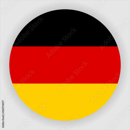 Germany Flag Rounded Country Flag button Icon Free Download Germany Flag Rounded Country Flag button Icon - GFXLoad