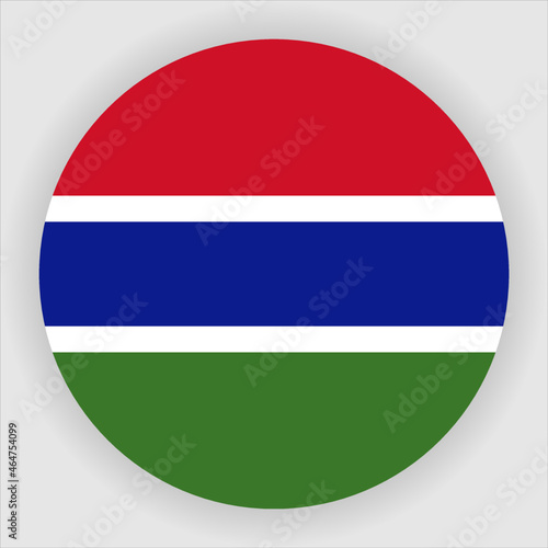 Gambia Flag Rounded Country Flag button Icon Free Download Gambia Flag Rounded Country Flag button Icon - GFXLoad