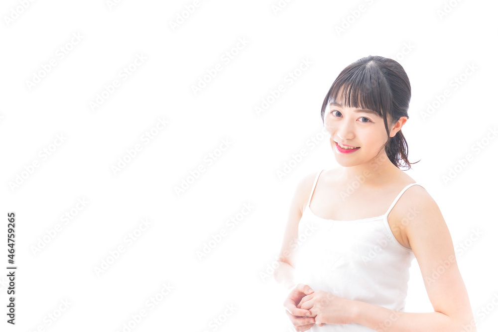 若い女性のポートレート 若い女性のポートレート