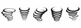 wind icon set, wind weather icon set vector set air symbol illustrations