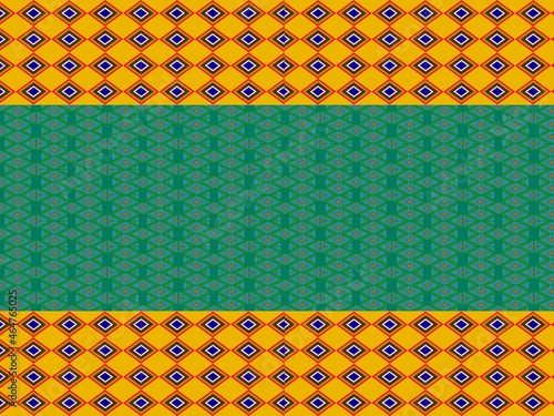 seamless pattern with triangles