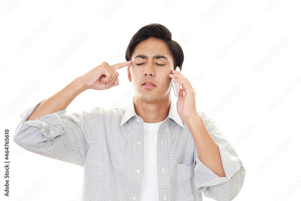 苦悩する男性 苦悩する男性