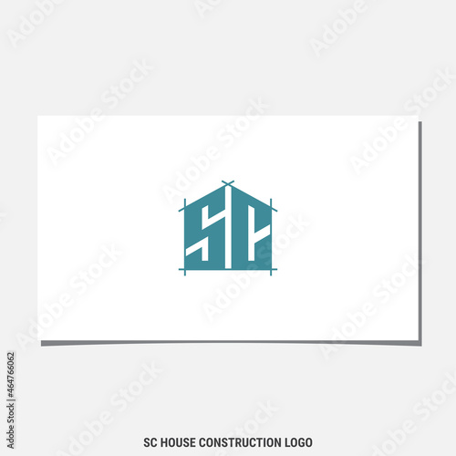 
SC HOUSE CONSTRUCTION LOGO DESIGN