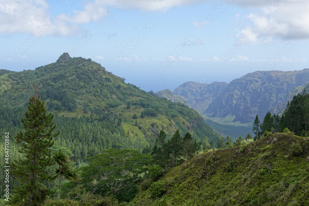 plateau de toovii - nuku hiva - iles marquises