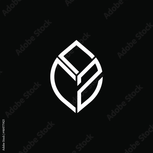 CCZ letter logo creative design. CCZ unique design
 photo