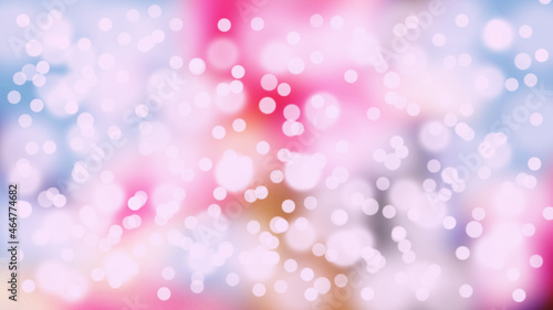 Abstract bokeh bright pink and white for backgrounds or other design illustrations. © korn-art