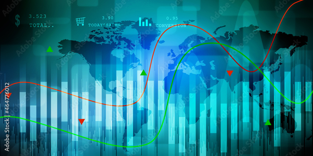 2d rendering Stock market online business concept. business Graph
2d rendering Stock market online business concept. business Graph