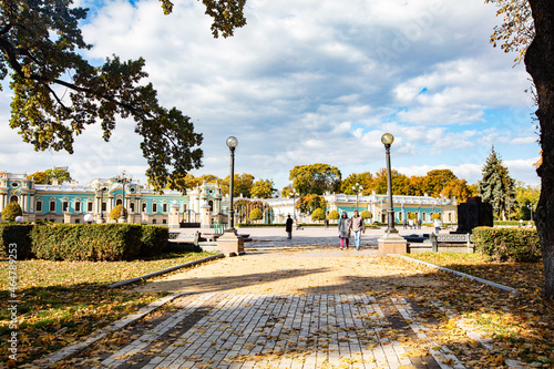 Mariinskyi Palace - the official ceremonial residence of the President of Ukraine in Kyiv.