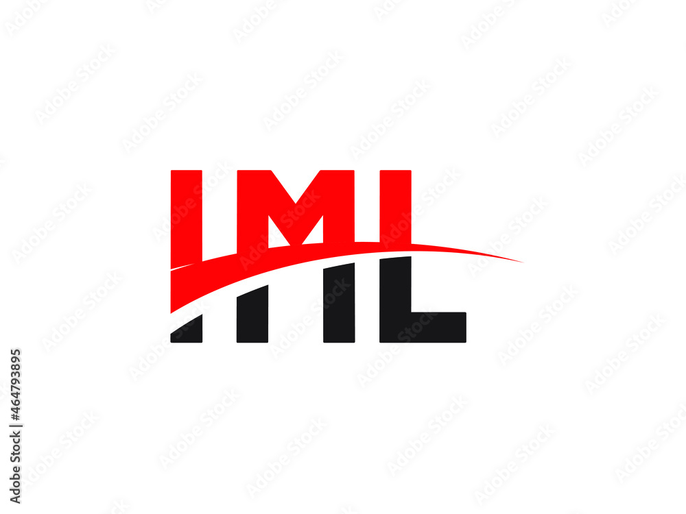 Obraz premium IML Letter Initial Logo Design Vector Illustration