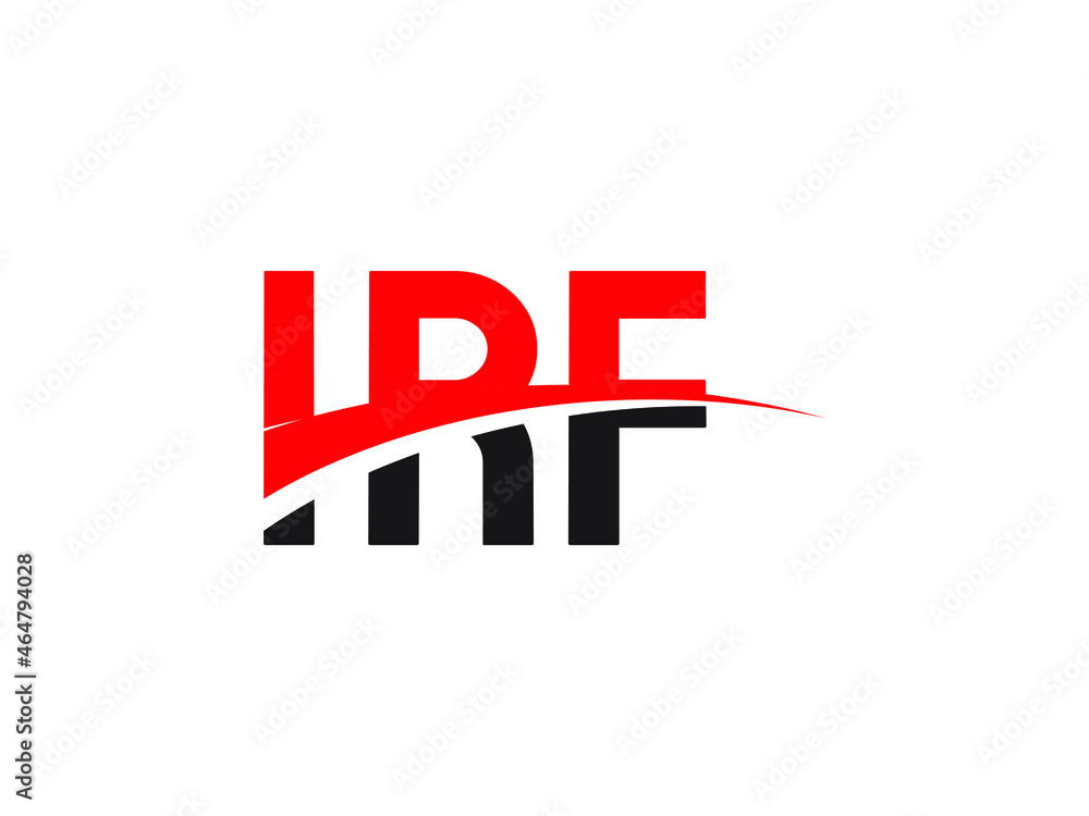 IRF Letter Initial Logo Design Vector Illustration IRF Letter Initial Logo Design Vector Illustration