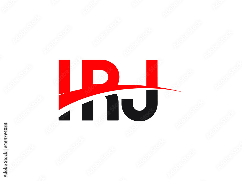IRJ Letter Initial Logo Design Vector Illustration IRJ Letter Initial Logo Design Vector Illustration