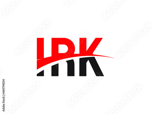 IRK Letter Initial Logo Design Vector Illustration