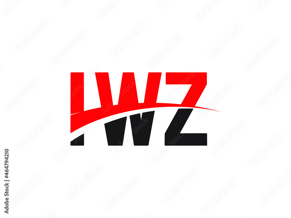 IWZ Letter Initial Logo Design Vector Illustration IWZ Letter Initial Logo Design Vector Illustration