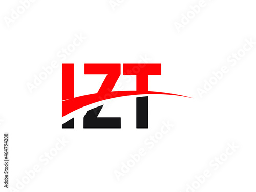 IZT Letter Initial Logo Design Vector Illustration photo