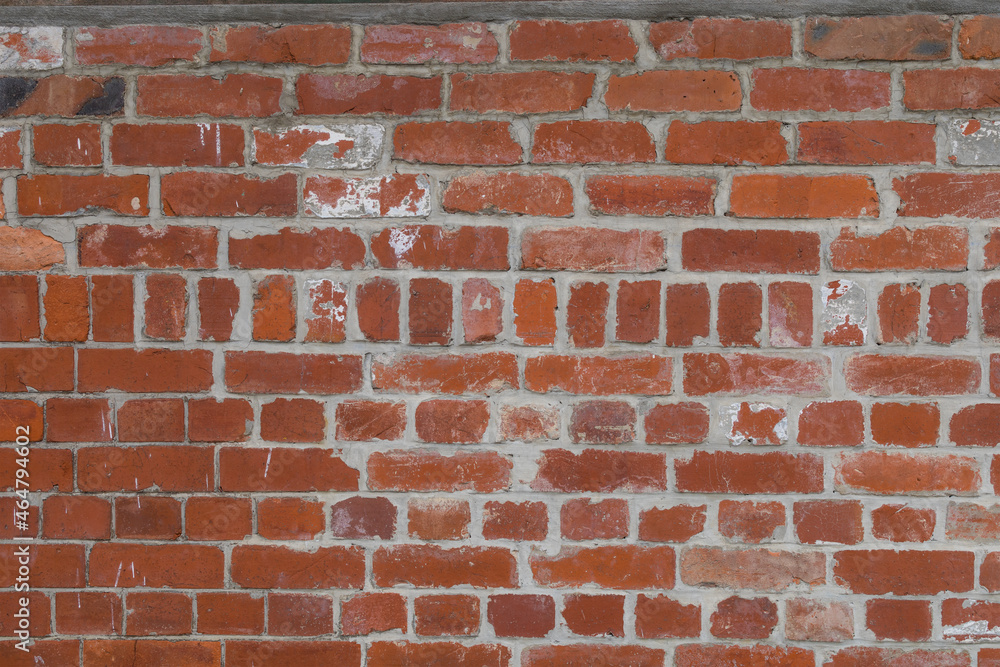 Red Brick wall texture outside the building Red Brick wall texture outside the building