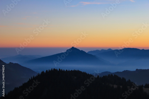 Balderschwang Sonnenaufgang-Wanderung 