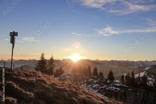 Balderschwang Sonnenaufgang-Wanderung  photo