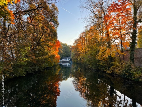 autumn in Augsburg  Germany 