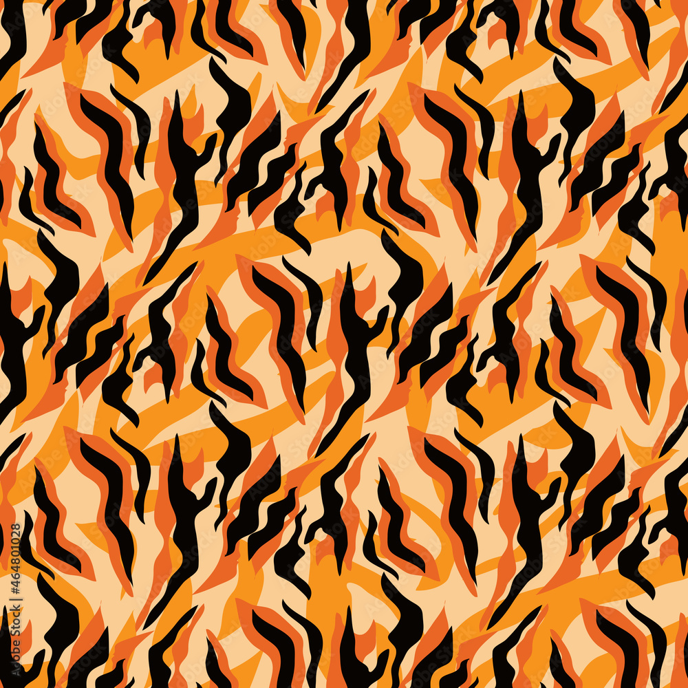 Tiger pattern 14 Tiger pattern 14